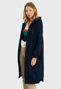 IDD-S1301-01-D  KNIT COLLAR BLACK JACKET main image 1