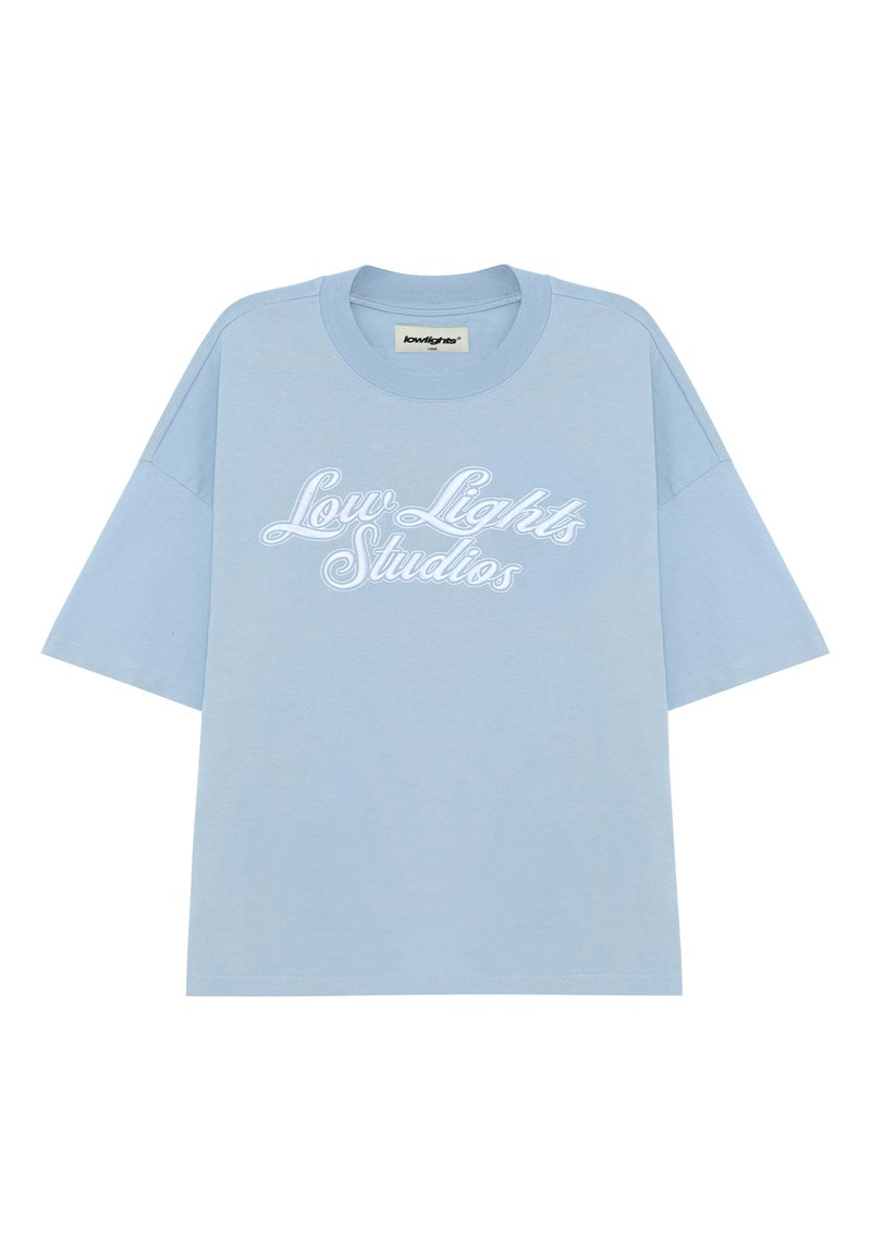 LOW LIGHTS STUDIOS® T-shirt print blauw