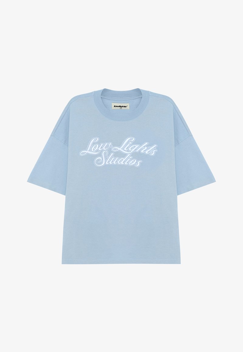 LOW LIGHTS STUDIOS® SHUTTER - Μπλουζάκι με στάμπα - sky blue