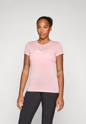 Salewa SOLID TEE - Sports T-shirt - zephyr