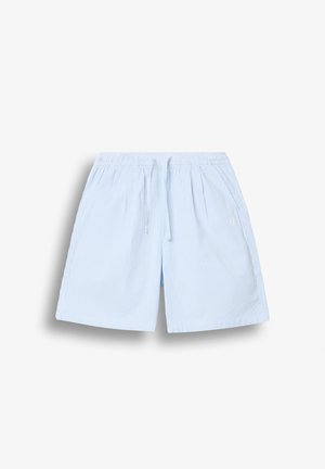 Burocs, STRIPED SEERSUCKER SHORTS - Shorts - blau