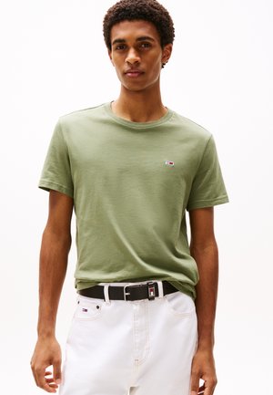 SLIM TEE 2 PACK - T-shirt basique - ecru aruba green