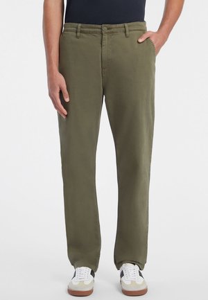 Guess Jeans REGULAR - Pantalones - olivgrün