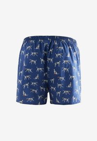 Next PATTERN PURE 4 PACK - Boxeralsó - navy blue red dog print