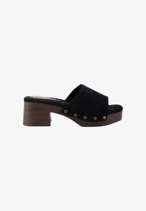 KESLEM, SANDALIAS KESLEM, MUJER - Mules de tacón - black