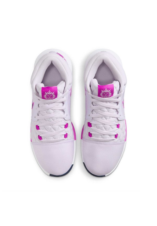 LEBRON WITNESS VIII - Basketball shoes - barely grape hyper violet light bone obsidian3