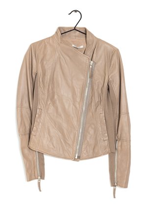 Pinko Lederjacke - brown