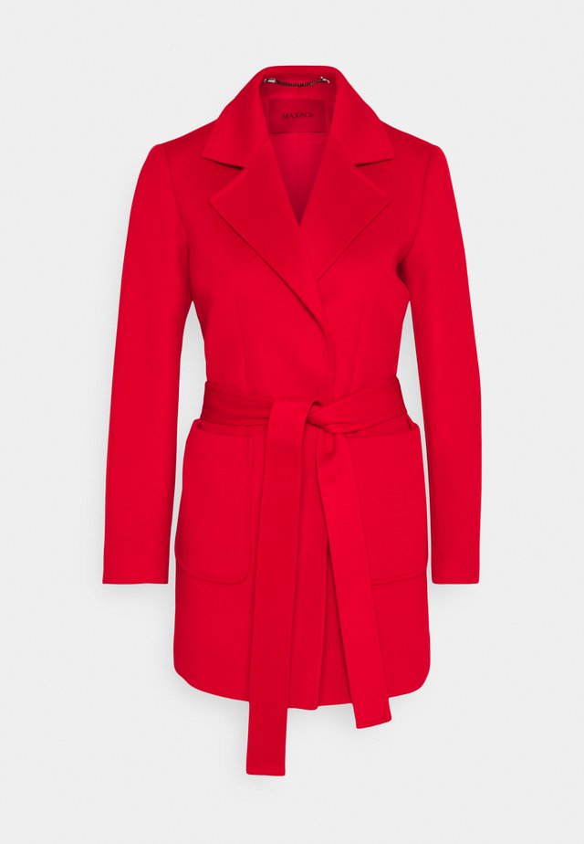 SHORTRUN - Classic coat - red