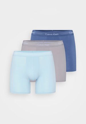 BOXER BRIEF 3 PACK COTTON STRETCH - Boxerbriefs - ash/vintage indigo/sterling blue
