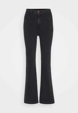 GAP 70S TAYLORSON - Blugi evazați - basic black