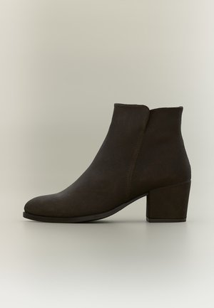 Anna Field by Zalando, LEATHER  - Boots à talons - dark brown