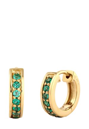SPARKLING FOREST HOOP - Øreringe - gold-coloured