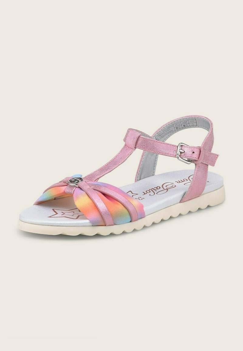 Kinder Riemchensandalen | TOM TAILOR MIT GLITZER Riemensandalette rainbow/mehrfarbig - RF64383 Kinder Riemchensandalen | TOM TAILOR MIT GLITZER Riemensandalette rainbow/mehrfarbig - RF64383
