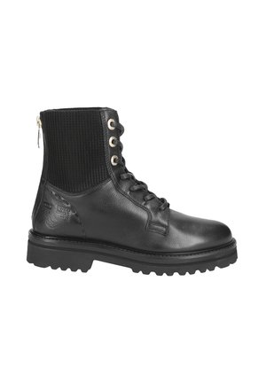 Bottines à plateau - schwarz