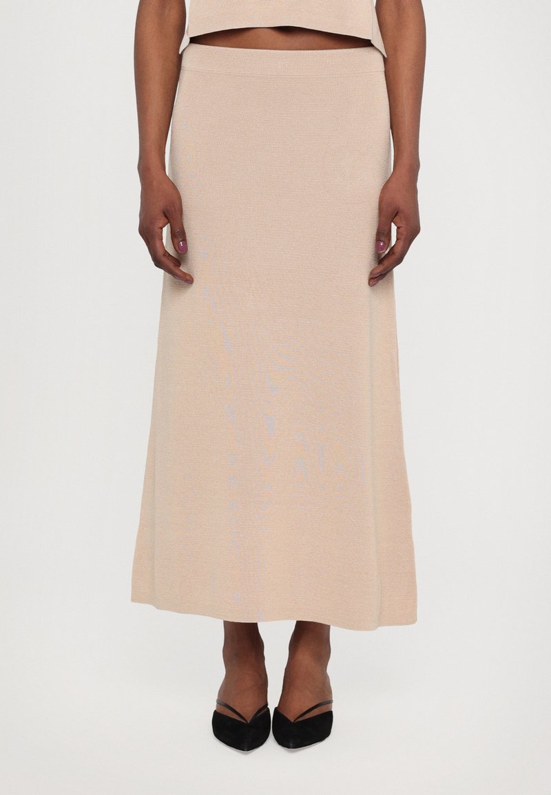 By Malene Birger - ROZ - A-snit nederdel - sand, Forstør