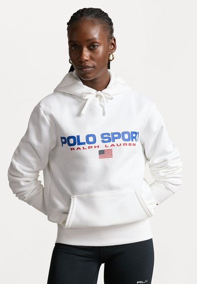 Polo Ralph Lauren POLO SPORT HOODIE UNISEX - Kapucni - white