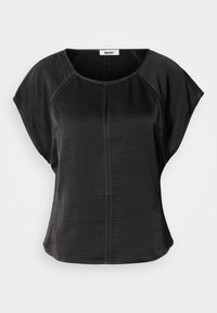 FLUTTER DRESSING - Osnovna majica kratkih rukava - black