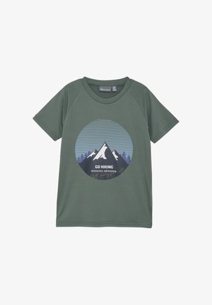 T-shirt print - dark forest