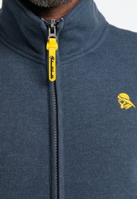 Schmuddelwedda Tröja med dragkedja - dark blue