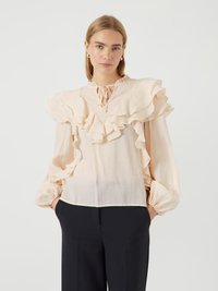 YAS - YASMAYA - Blúz - birch Miniatűr kép 1