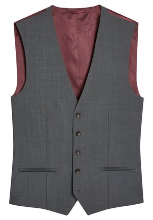 SIGNATURE PLAIN SUIT: WAISTCOAT - Uzvalka veste - light grey