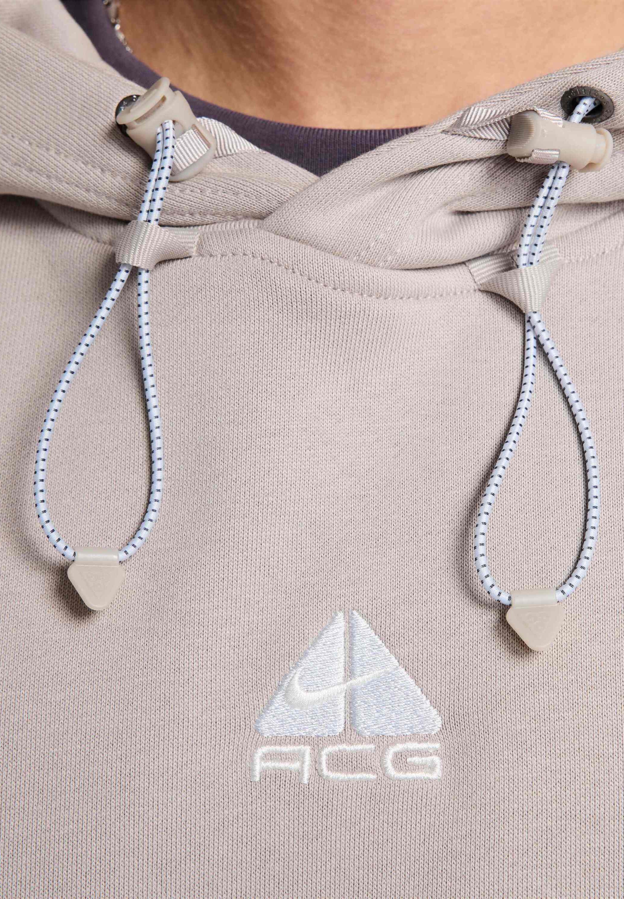 nike acg hoodie grey