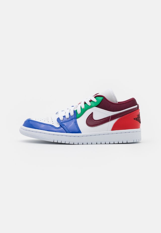 AIR 1 - Sneakers basse - white/dark beetroot/hyper royal/lucky green/university red/black