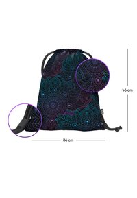 Baagl SPORTBEUTEL - TURNBEUTEL - GYMSACK - SPORTTASCHE - TAGESRUCKSACK ZEN - Sportovní vak  - schwarz