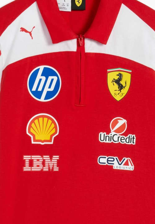 PUMA SCUDERIA FERRARI HP REPLICA POLO UNISEX - Polo shirt - red — photo 6