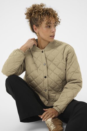 Cream ARWEN QUILT - Lengva striukė - silver mink