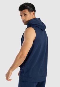 Smilodox MARELL TANK HOODIE - Top - marineblau