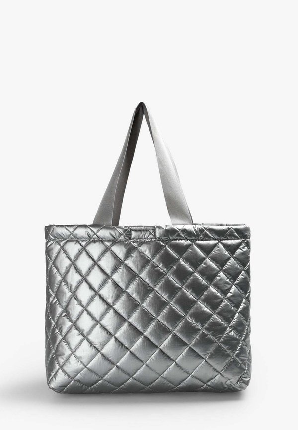 QUILTED  – Handtasche – silver