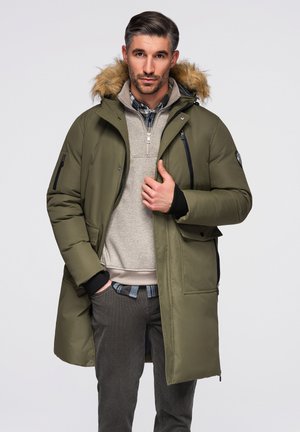 Ombre, OM-JALJ - Cappotto invernale - dark olive