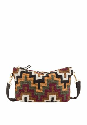 AURA  - Olkalaukku - black/multicolor