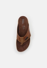 Bullboxer T-bar sandals - cognac