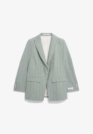 ARMEDANGELS Halflange jas - seagreen light oatmilk