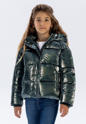 METALIC SHINE SOFT PADDED - Zimska jakna - green