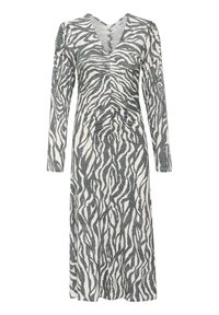 GHITA - Dienas kleita - black zebra graphic