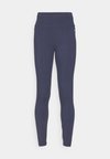 ICONS HIGH WAIST LEGGINGS CROP - Tajice - dark blue