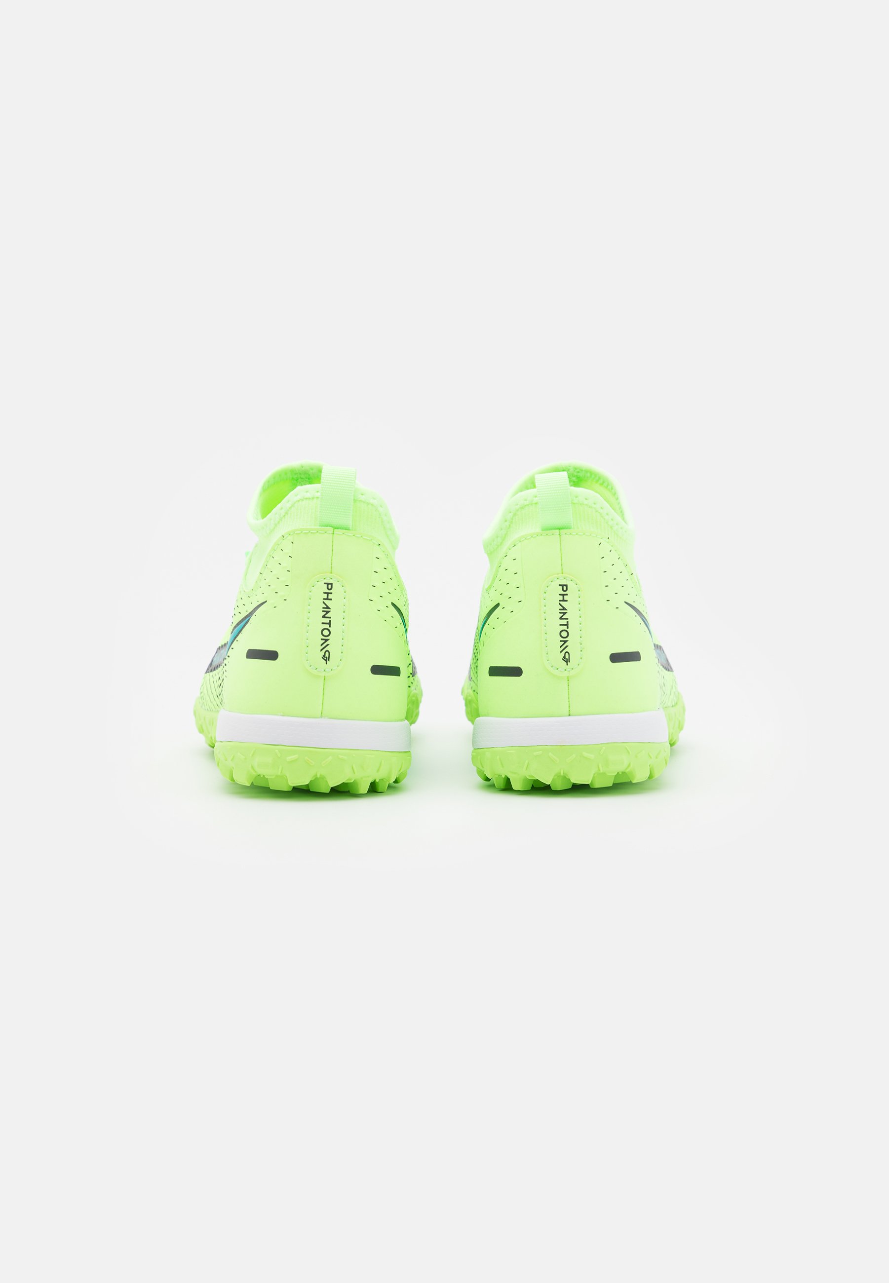 Nike Performance JR PHANTOM GT ACADEMY DF TF UNISEX - Botas de fútbol  multitacos - lime glow/aquamarine/verde neón - Zalando.es