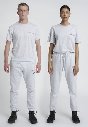 T-shirts print - lt grey melange