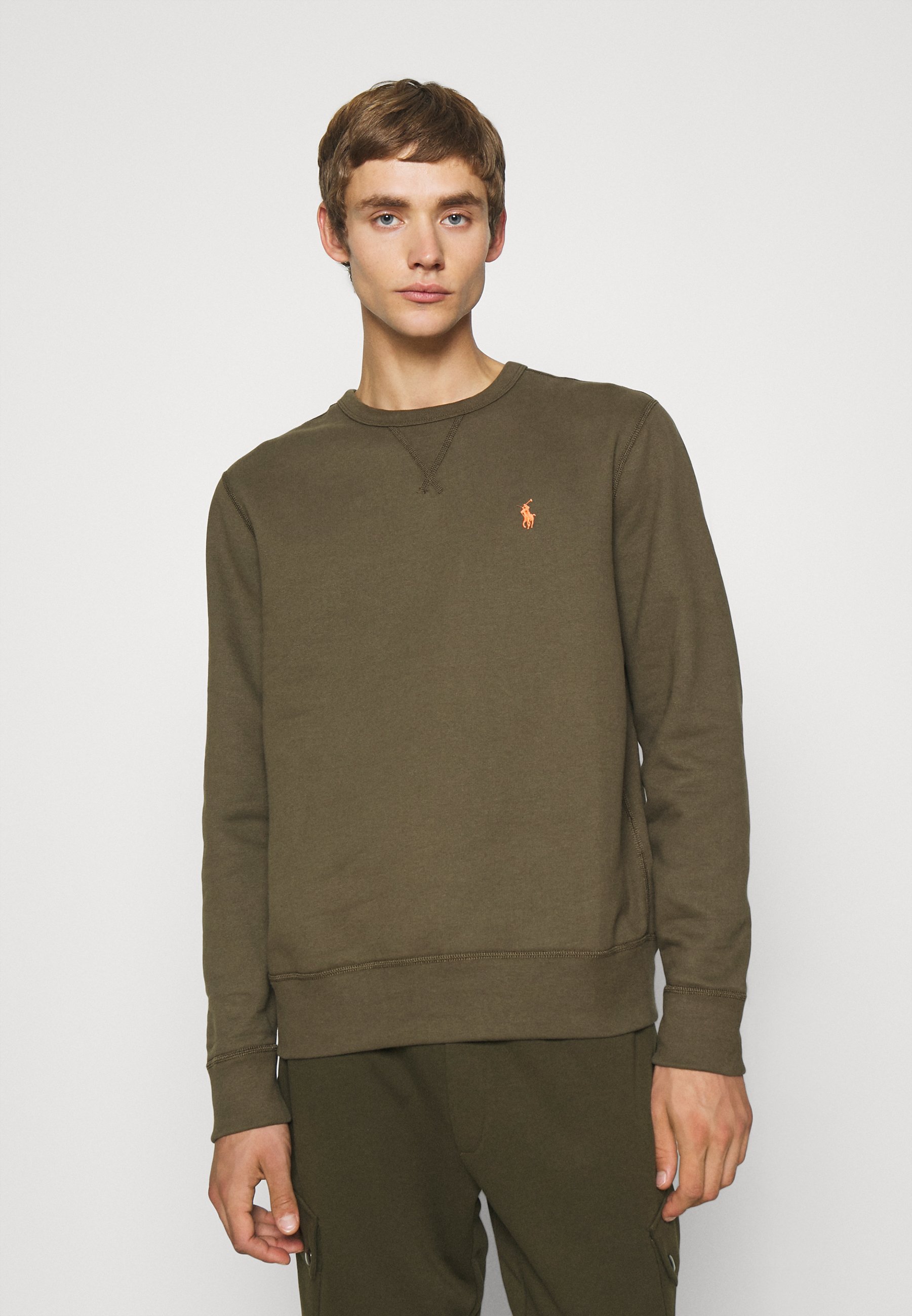 ralph lauren olive sweatshirt