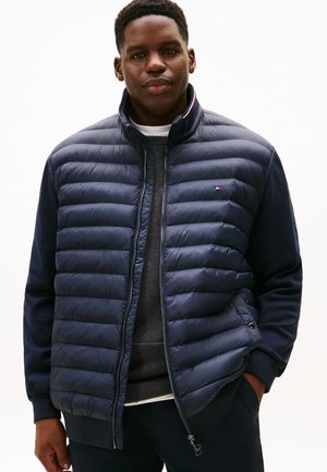 Tommy Hilfiger MIX MEDIA STAND - Overgangsjakke - desert sky