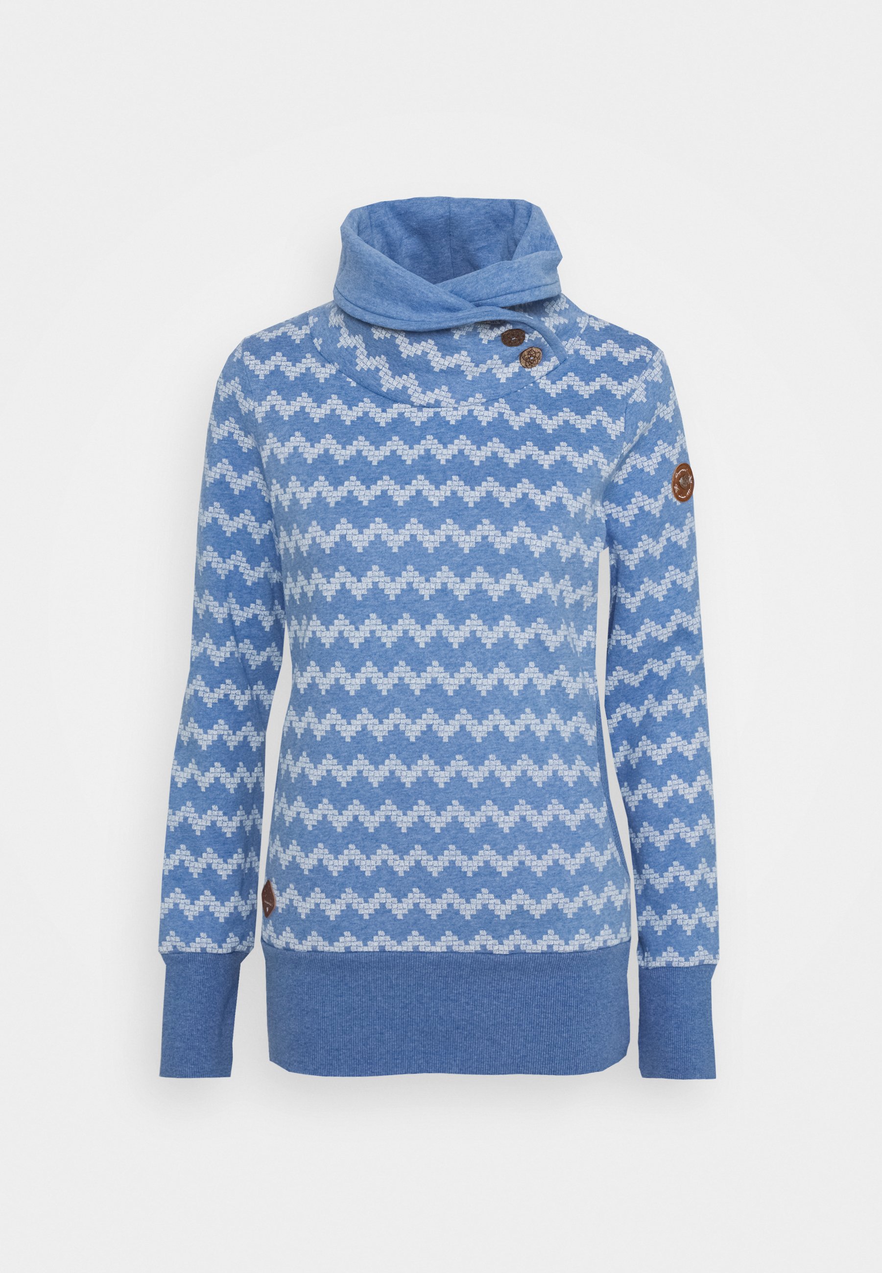 Ragwear ZIG ZAG Sweatshirt blue Zalando.no Ragwear DARIA ZIG ZAG - Sweatshirt - denim blue