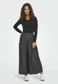 ONLY ONLGINNY - Gonna lunga - dark grey melange