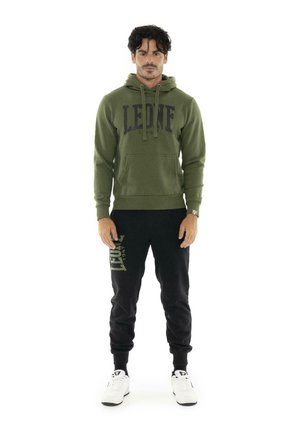 LEONE 1947, TRACKSUIT SET - Survêtement - green-black solid