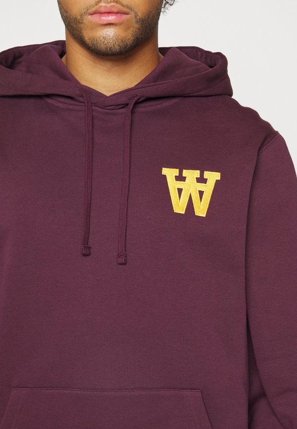 IAN HOODIE - Sweatshirt - burgundy4