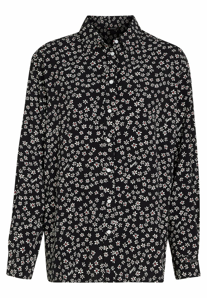 Tommy Jeans Overhemdblouse zwart Tommy Jeans Overhemdblouse zwart