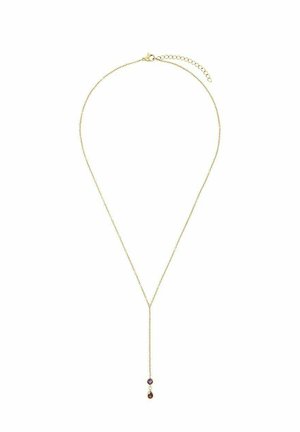 MIT ZIRKONIA - Ketting - rot
