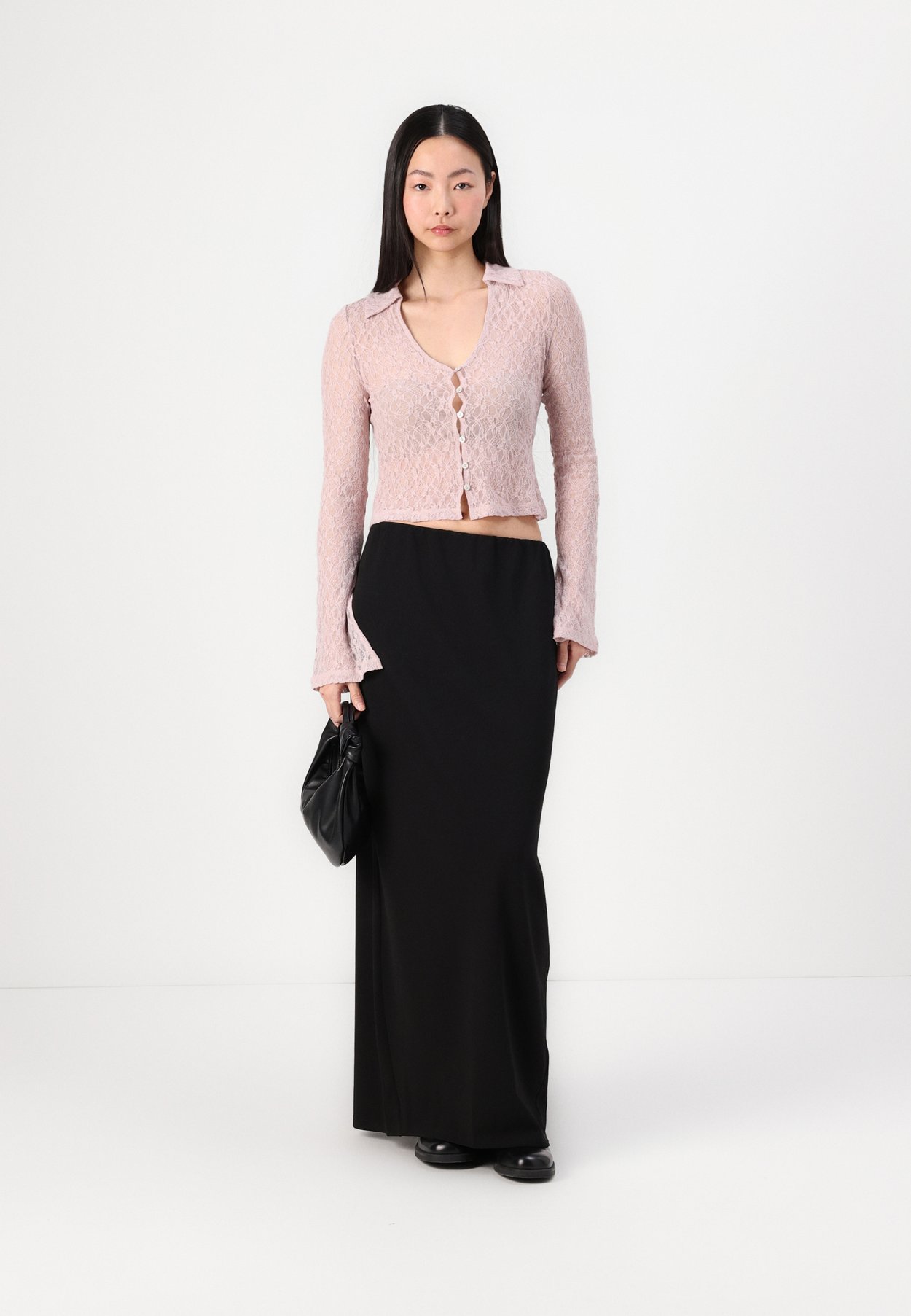 ONLLISA LONG SLIT SKIRT
